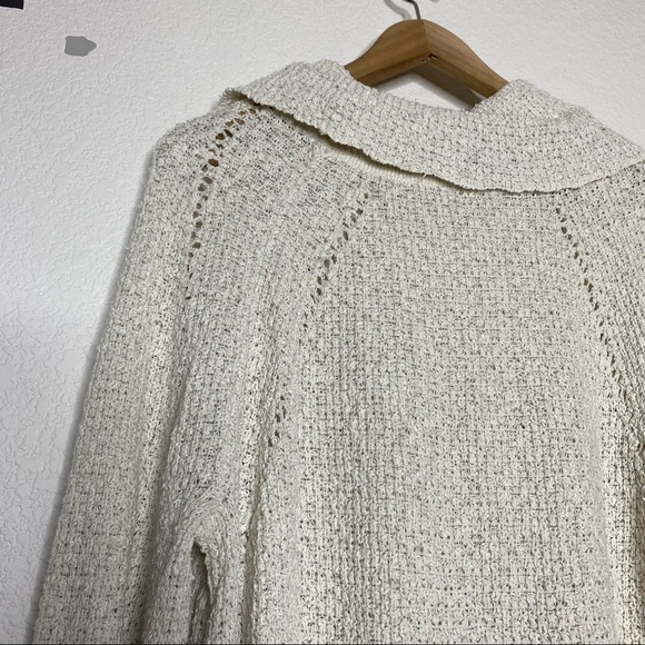 Free People Soft Cowl Neck Oversized Sweater - Picture 3 of 9